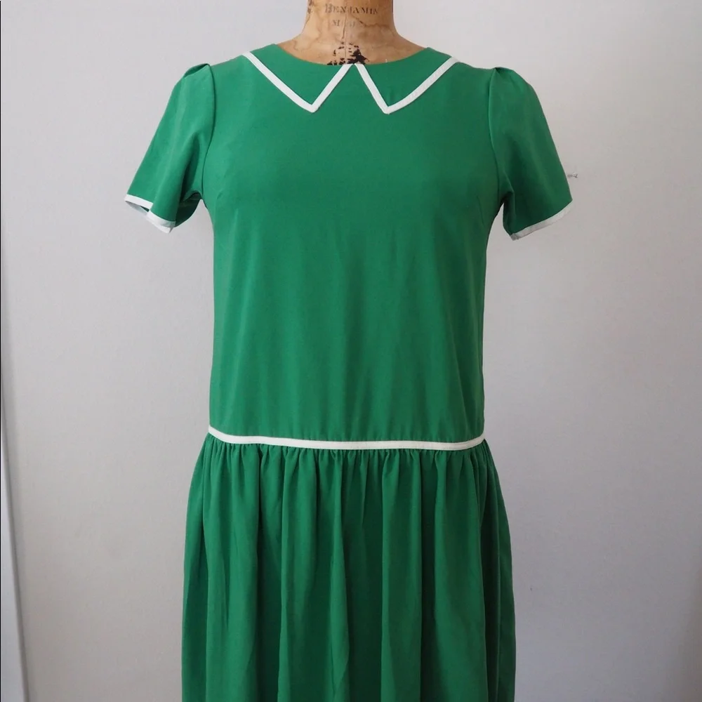 Modcloth Green Mini Dress - Picture 5 of 7